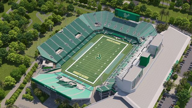 University of South Florida Football Virtual Venue™ by IOMEDIA