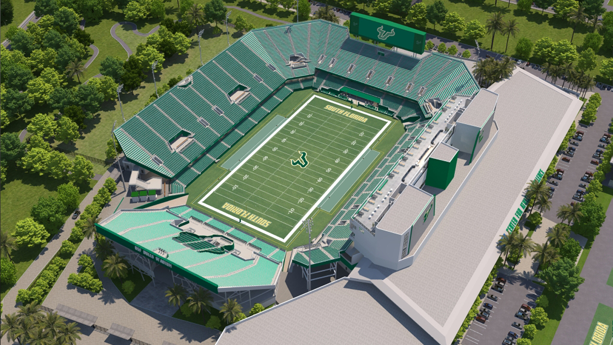 University of South Florida Football Virtual Venue™ by IOMEDIA